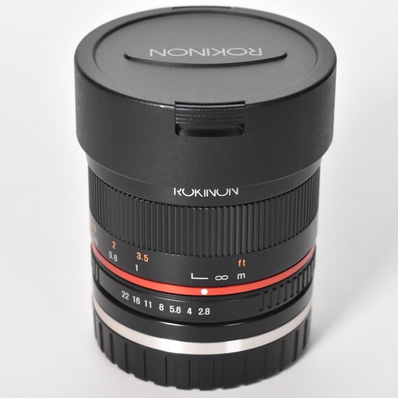 Rokinon 8mm f/2.8 UMC Fisheye II Lens for Canon EF-M MINT - Picture 1 of 9